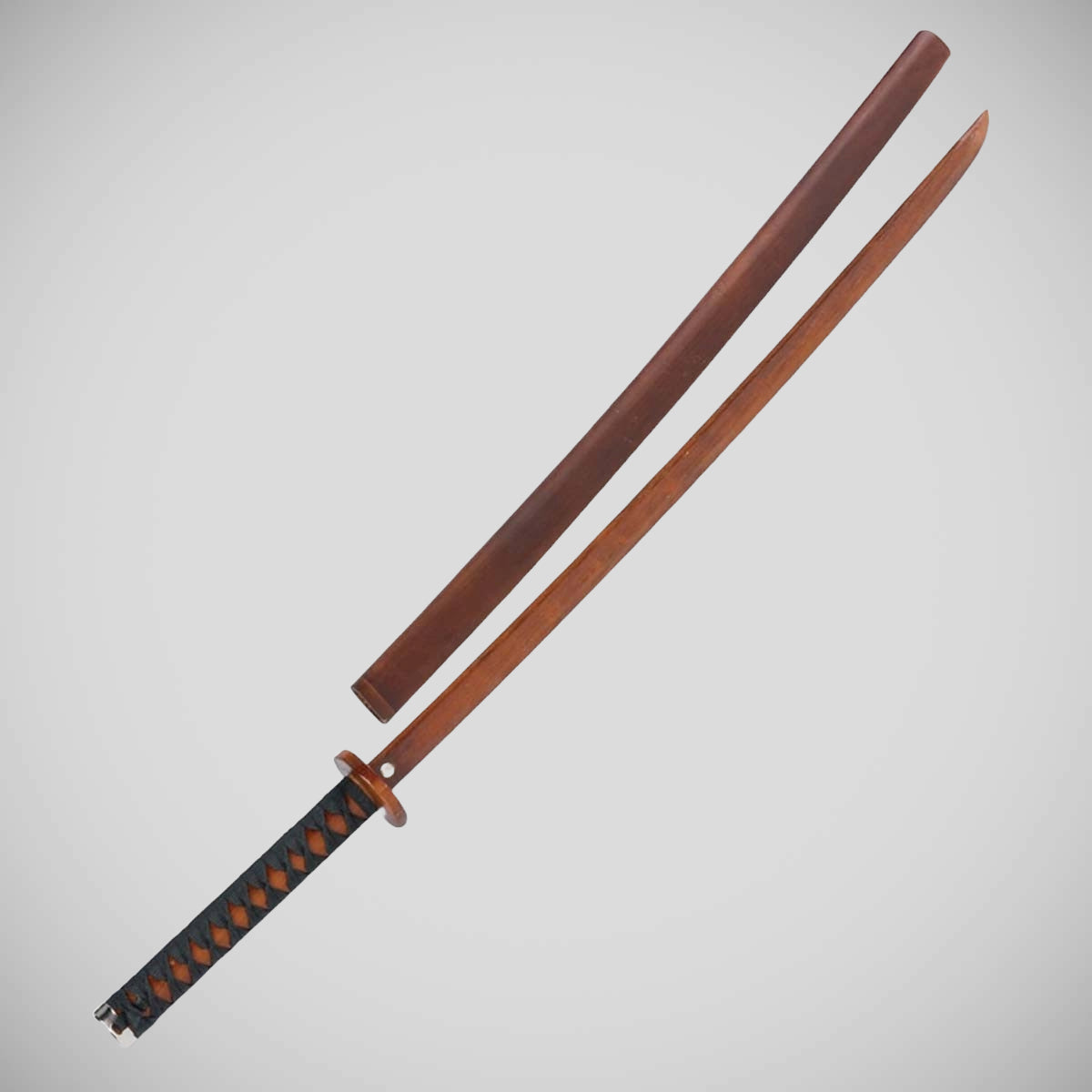 Natural & Black Bytomic 33" Wood Wrap Sword And Scabbard at Bytomic Trade and Wholesale