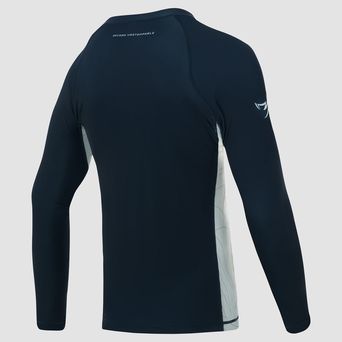 Fumetsu Icon Womens Long Sleeve Rash Guard Navy/White at Bytomic Trade and Wholesale