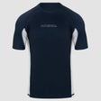 Fumetsu Icon Womens Short Sleeve Rash Guard Navy/White at Bytomic Trade and Wholesale