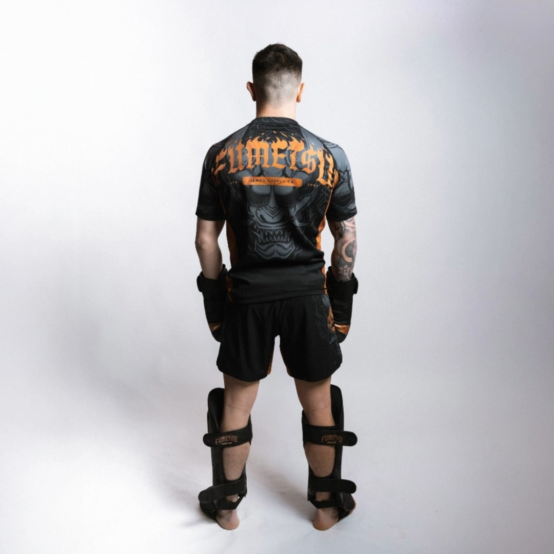 Fumetsu Oni Shin Guards Black/Grey/Bronze at Bytomic Trade & Wholesale 6