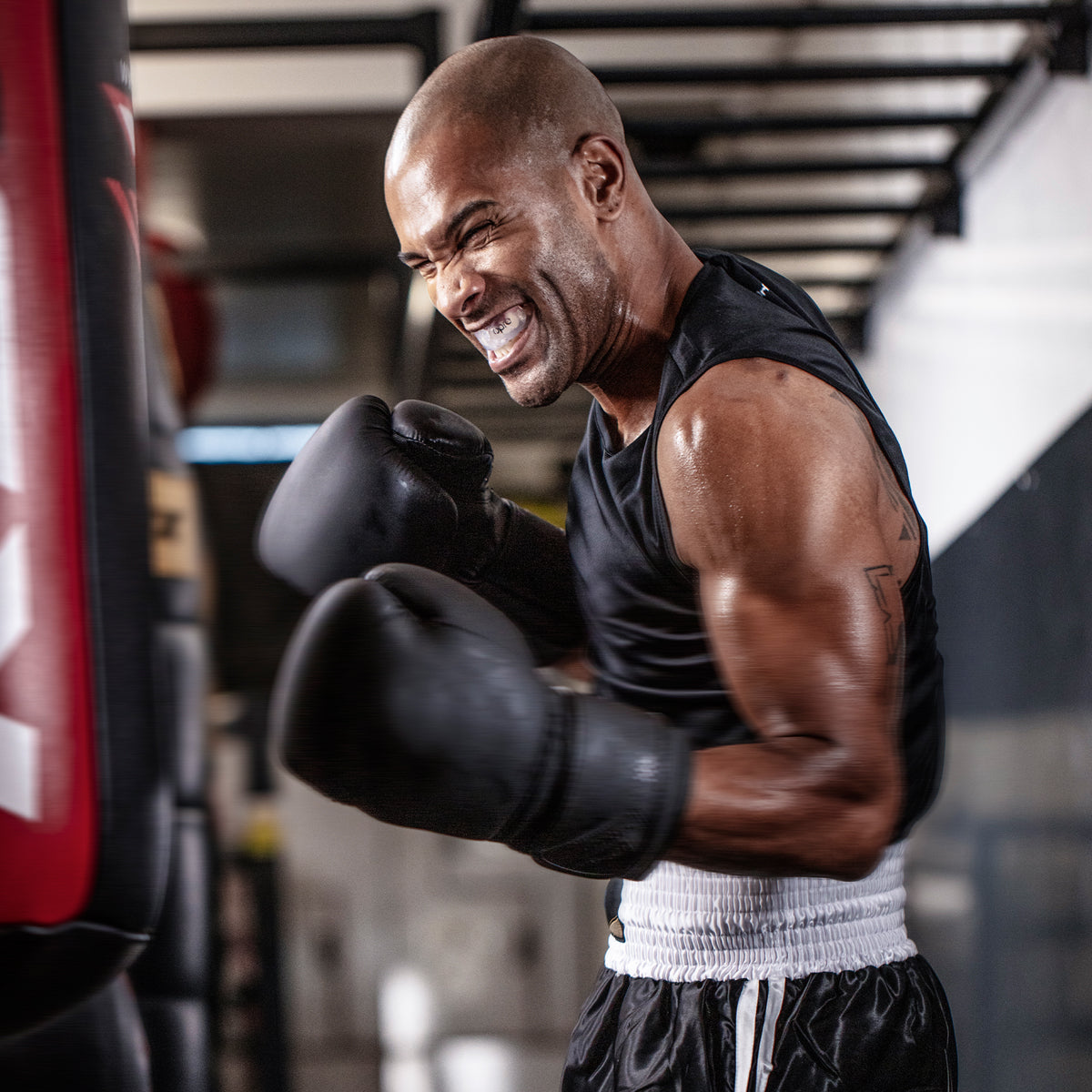 Opro Silver Self-Fit Mouth Guard Clear at Bytomic Trade and Wholesale