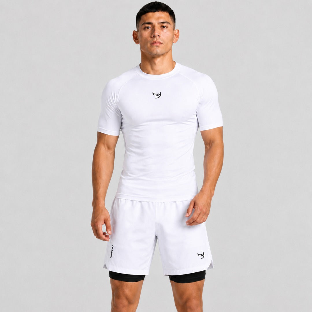 Fumetsu Origins Dual Layer Shorts White