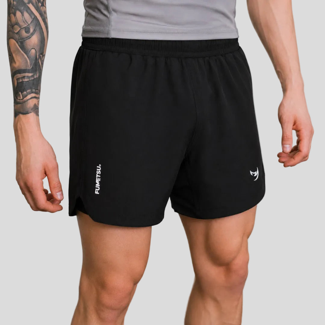 Fumetsu Origins Fight Shorts Black