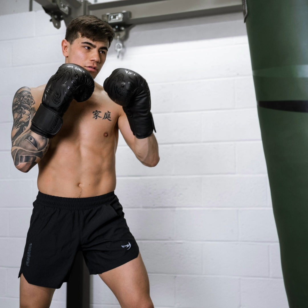 Fumetsu Origins Fight Shorts Black