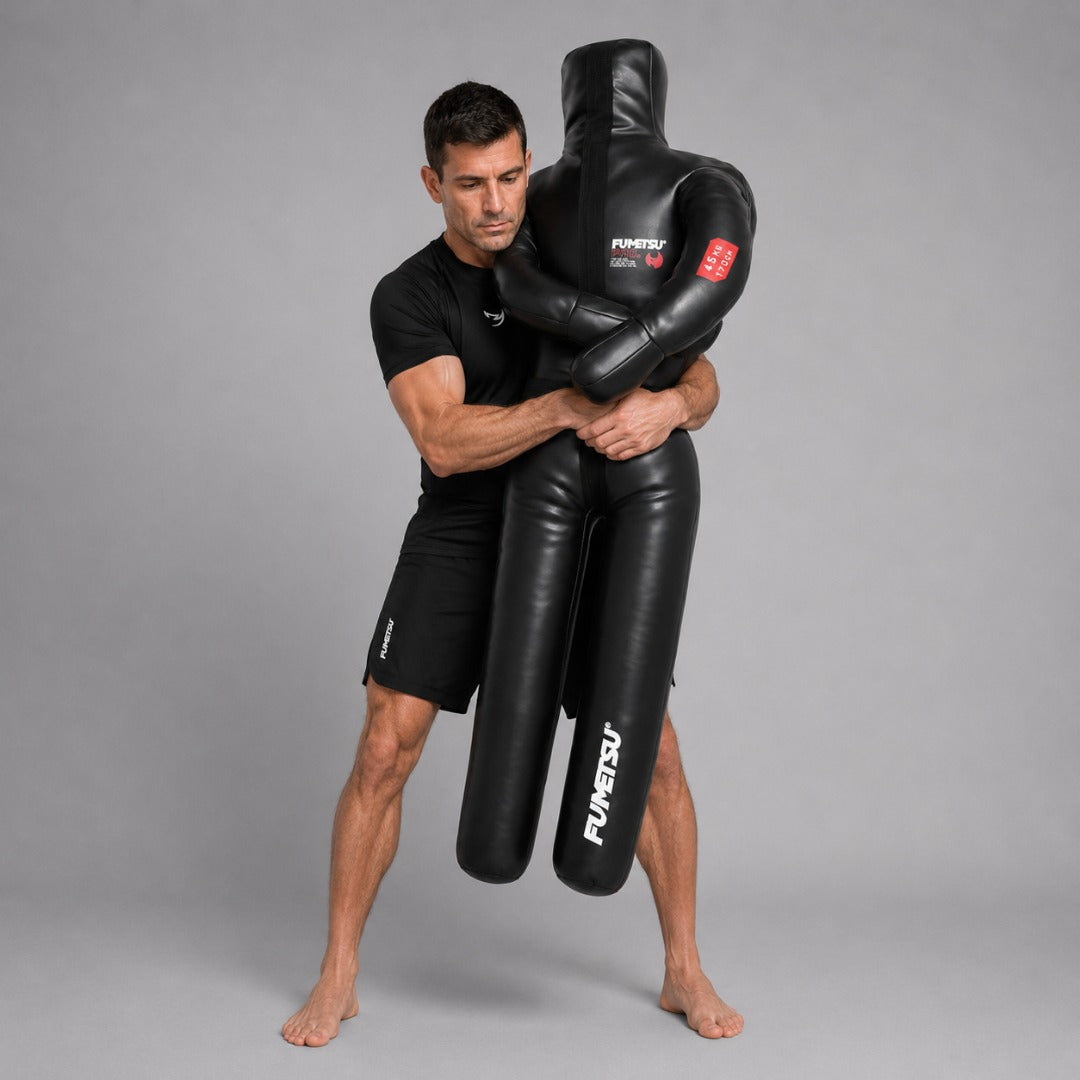 Black Fumetsu Pro 45kg Filled Grappling Dummy