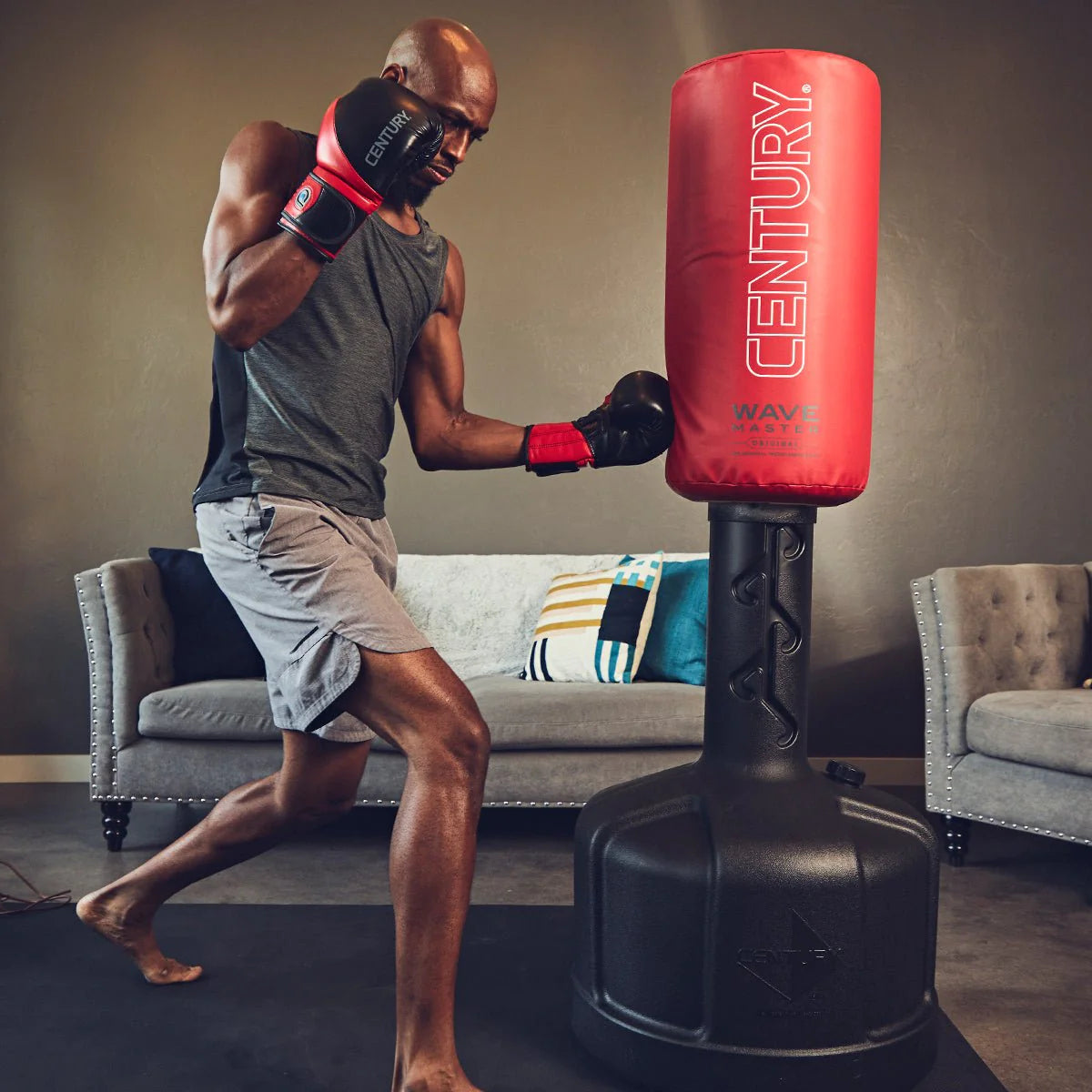 Red Century Original Wavemaster Freestanding Punch Bag at Bytomic Trade and Wholesale