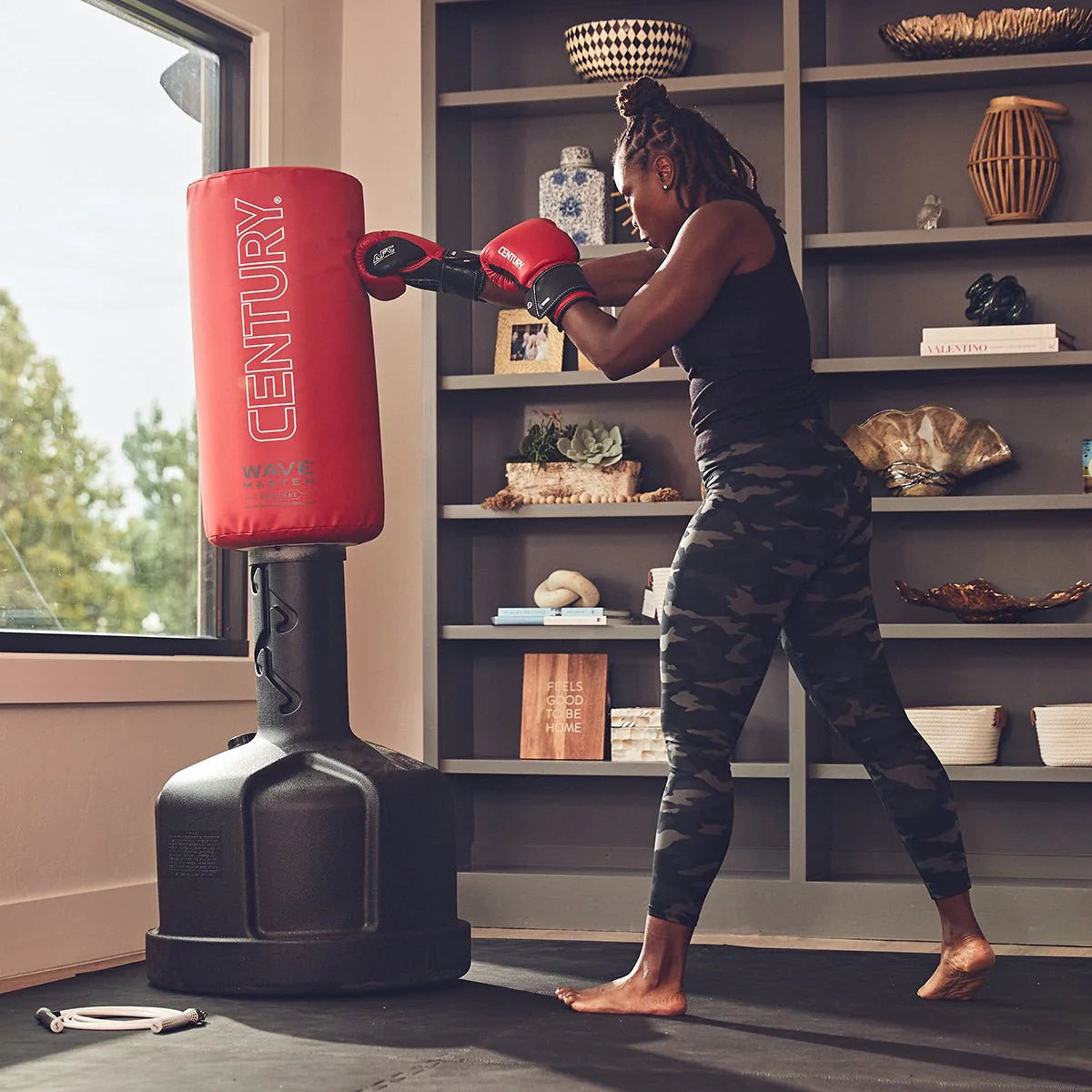 Red Century Original Wavemaster Freestanding Punch Bag at Bytomic Trade and Wholesale