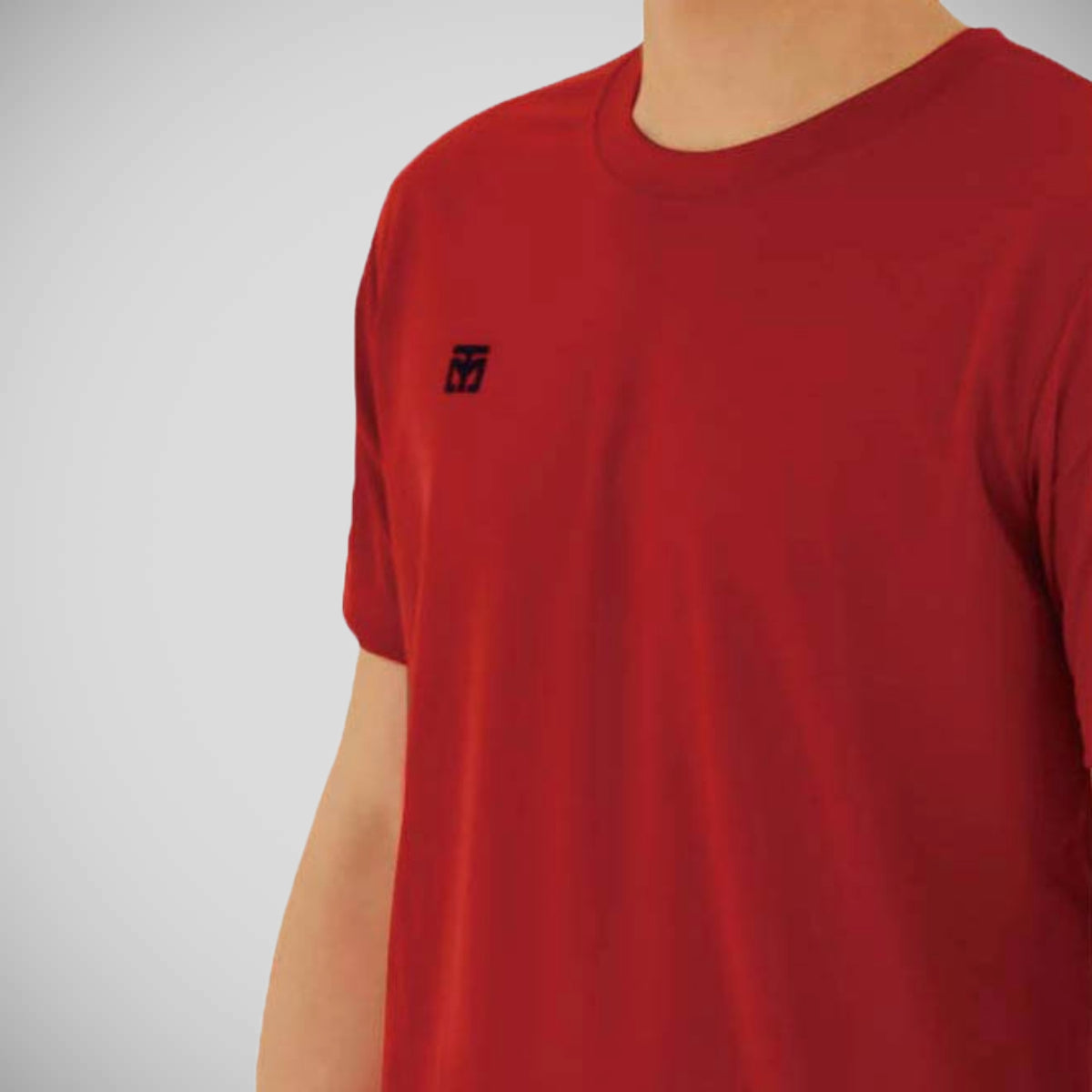 Mooto Cool Round Performance T-Shirt Red at Bytomic Trade and Wholesale