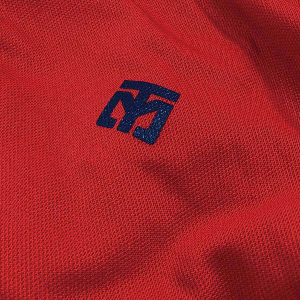 Mooto Cool Round Performance T-Shirt Red at Bytomic Trade and Wholesale