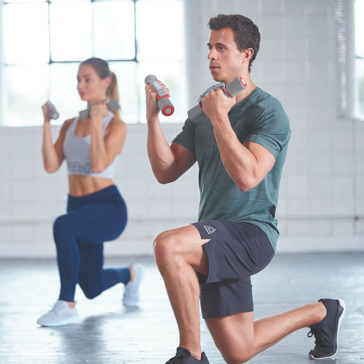 Reebok Softgrip 2kg Dumbells Red at Bytomic Trade and Wholesale