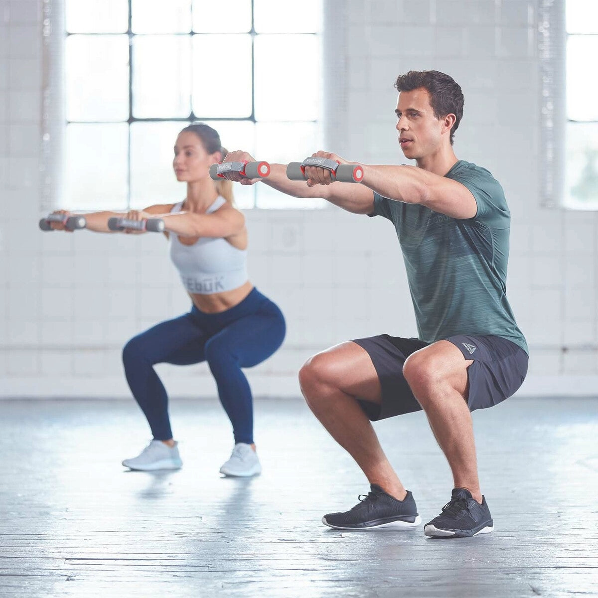 Reebok Softgrip 2kg Dumbells Red at Bytomic Trade and Wholesale