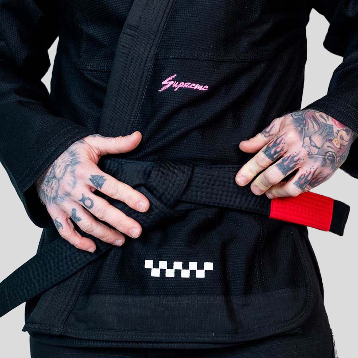 Roll Supreme The Finisher BJJ Gi Black at Bytomic Trade and Wholesale