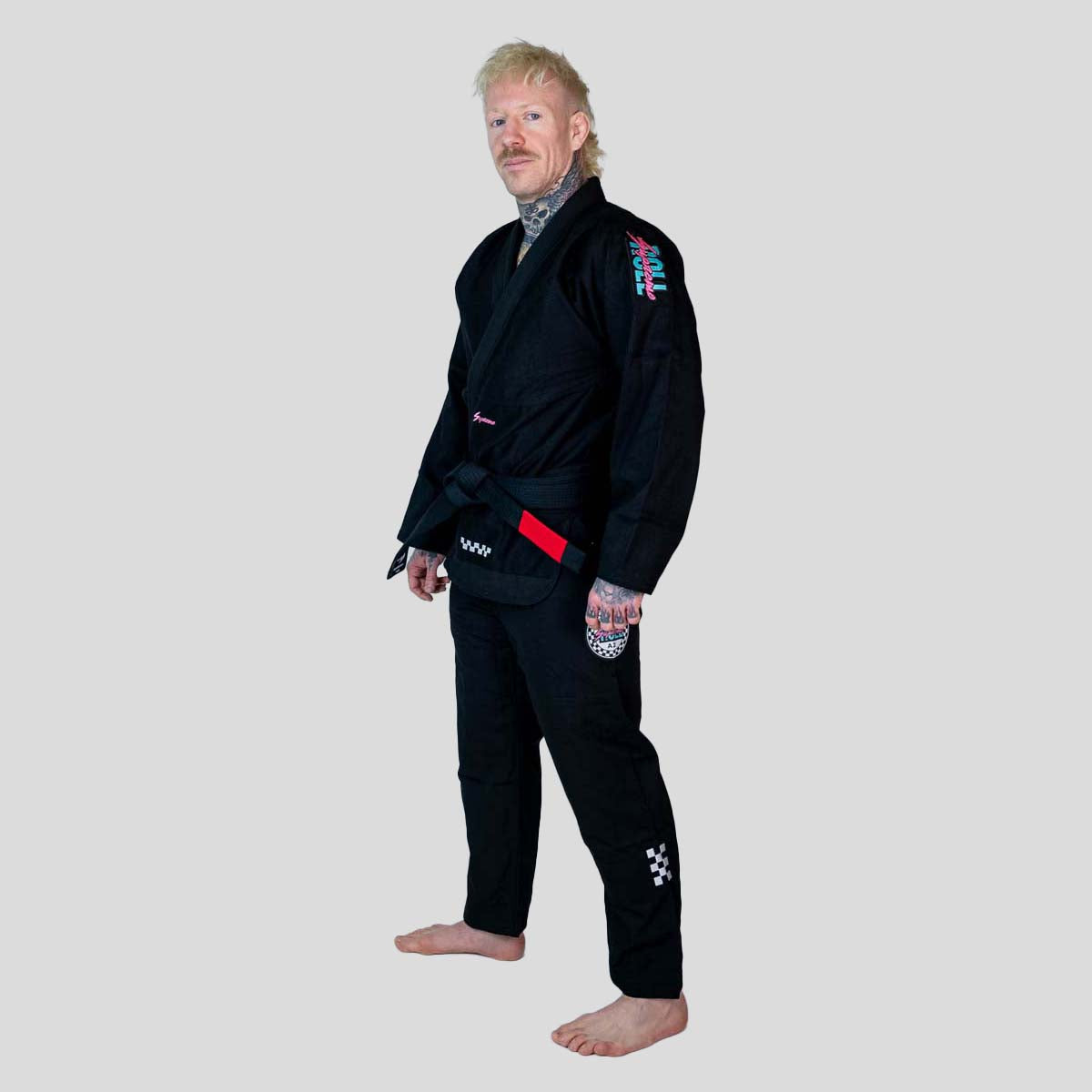 Roll Supreme The Finisher BJJ Gi Black at Bytomic Trade and Wholesale