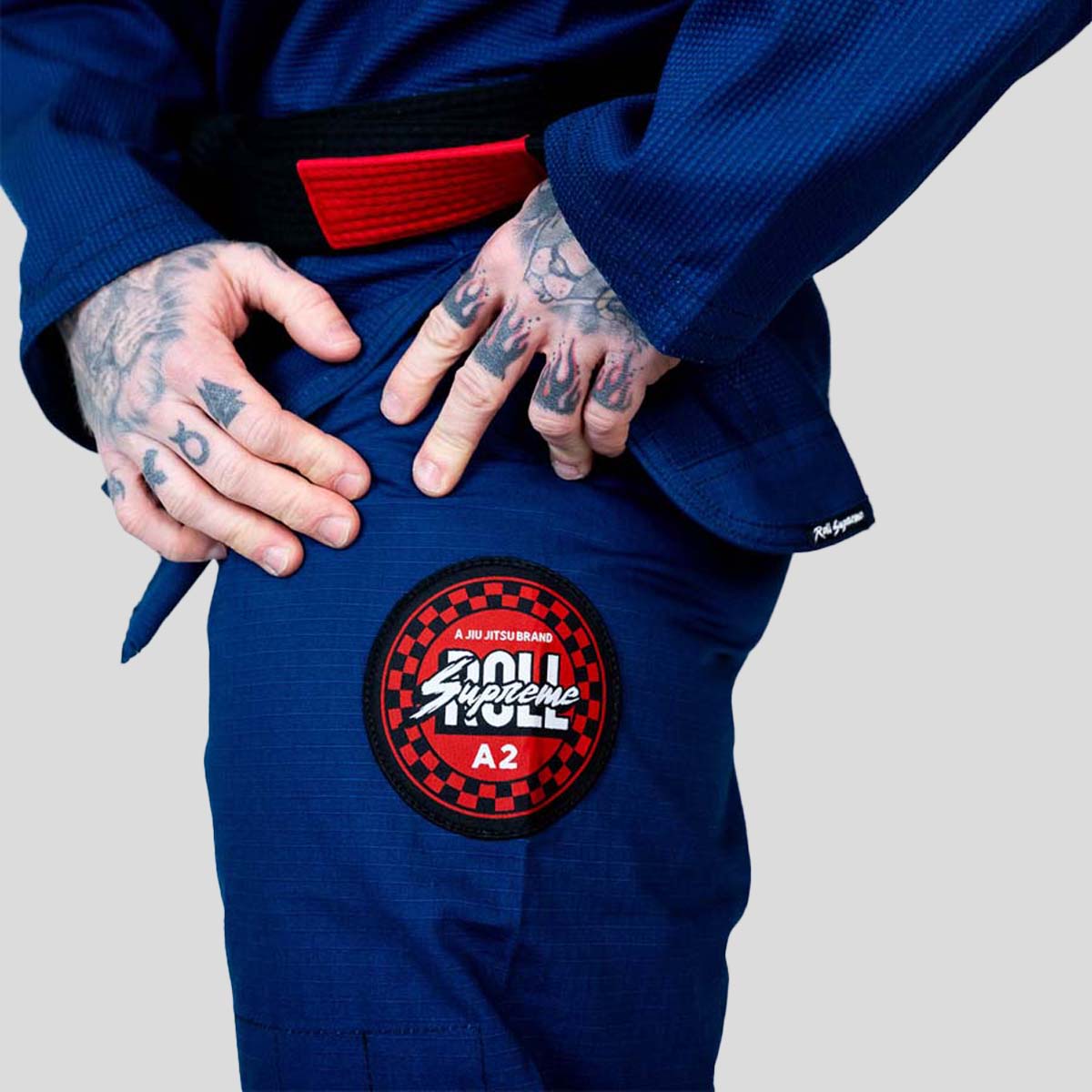 Roll Supreme The Finisher BJJ Gi Navy at Bytomic Trade and Wholesale