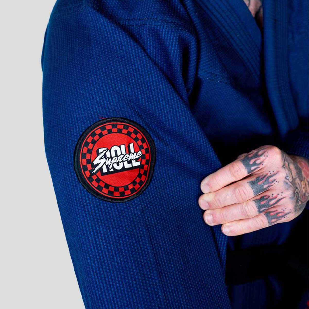 Roll Supreme The Finisher BJJ Gi Navy at Bytomic Trade and Wholesale