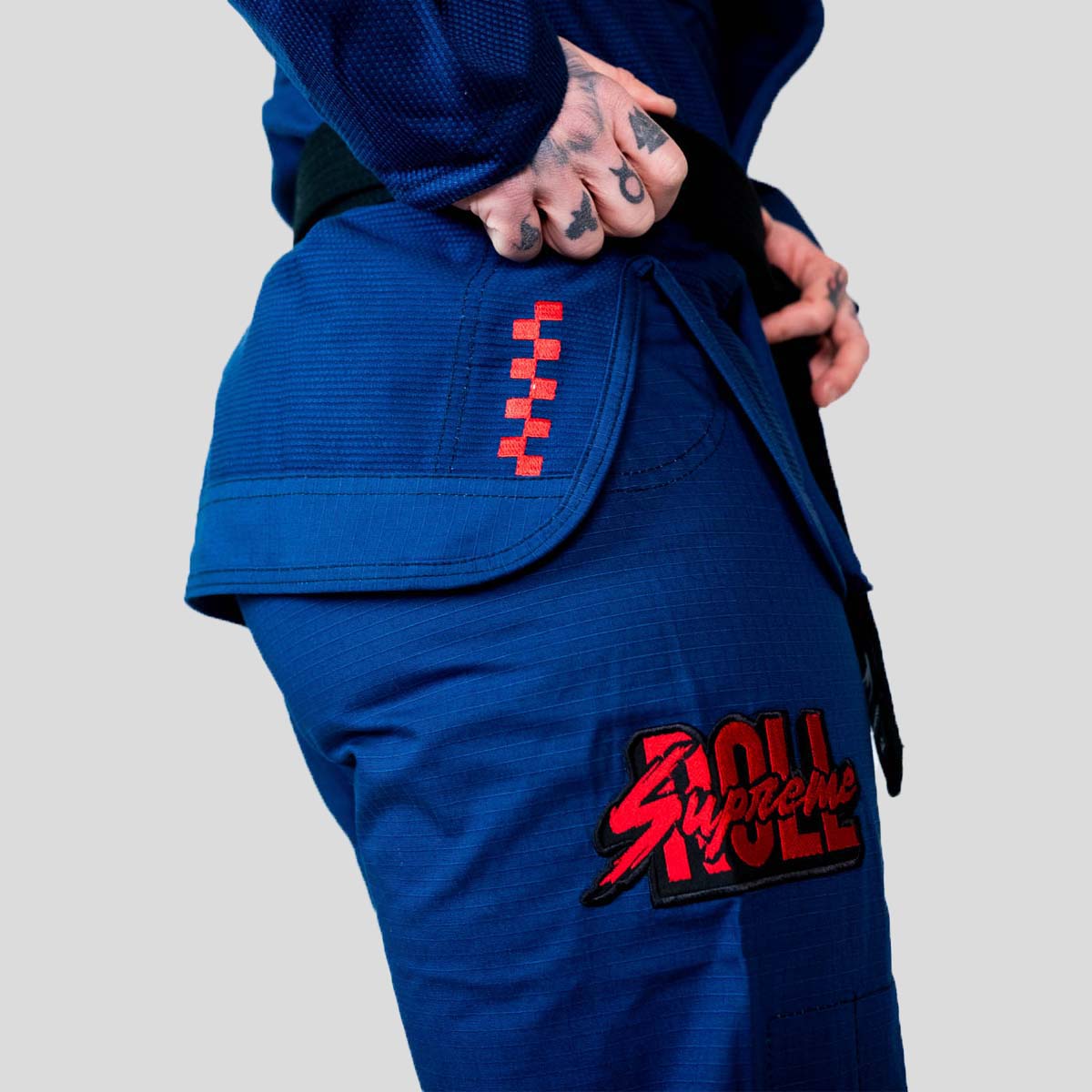 Roll Supreme The Finisher BJJ Gi Navy at Bytomic Trade and Wholesale