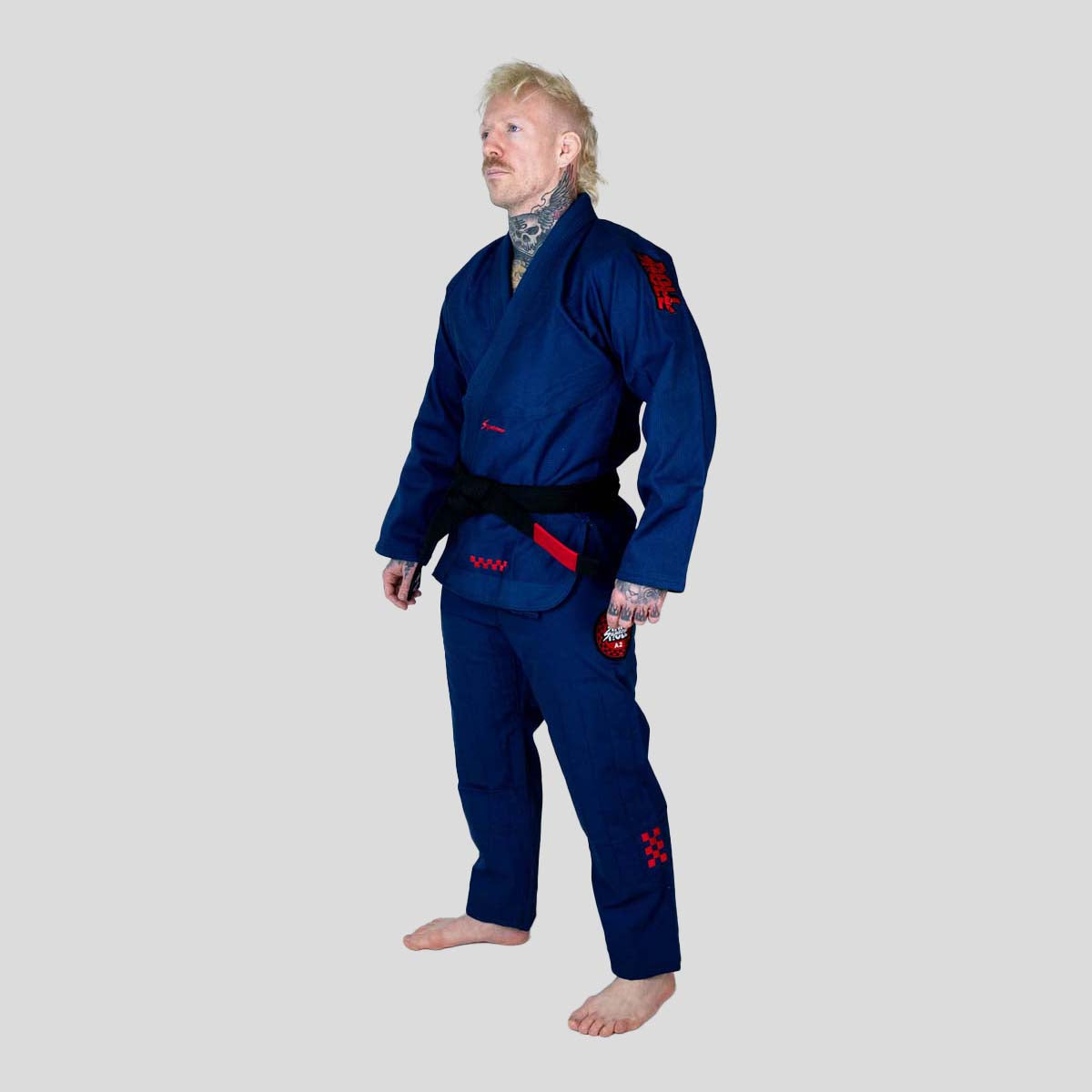 Roll Supreme The Finisher BJJ Gi Navy at Bytomic Trade and Wholesale
