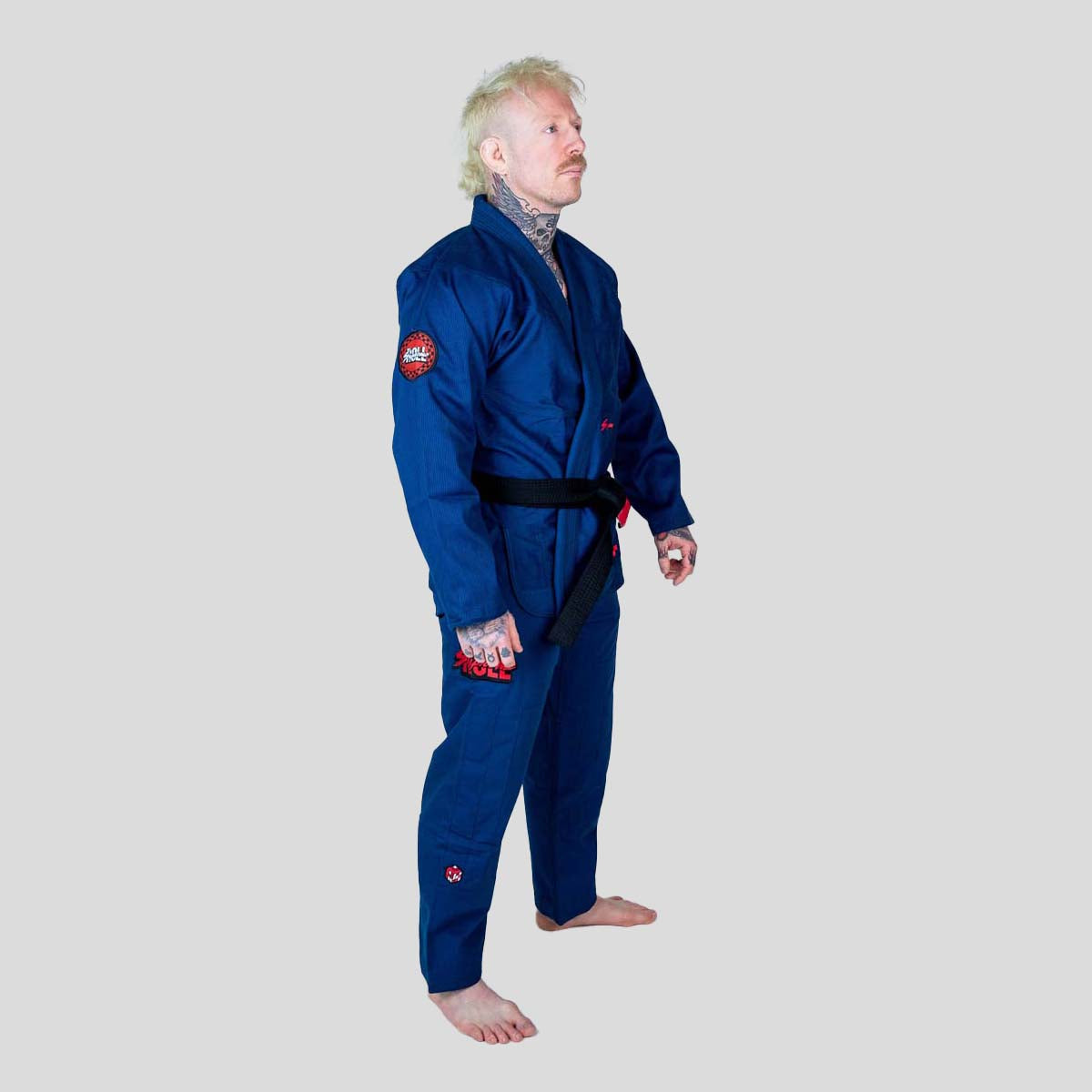 Roll Supreme The Finisher BJJ Gi Navy at Bytomic Trade and Wholesale