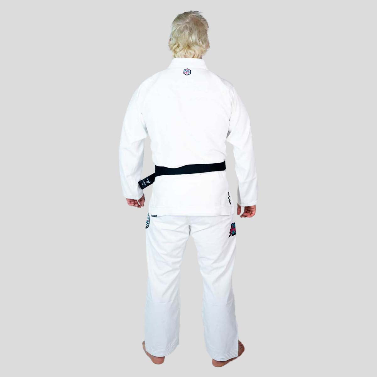 Roll Supreme The Finisher BJJ Gi White at Bytomic Trade and Wholesale