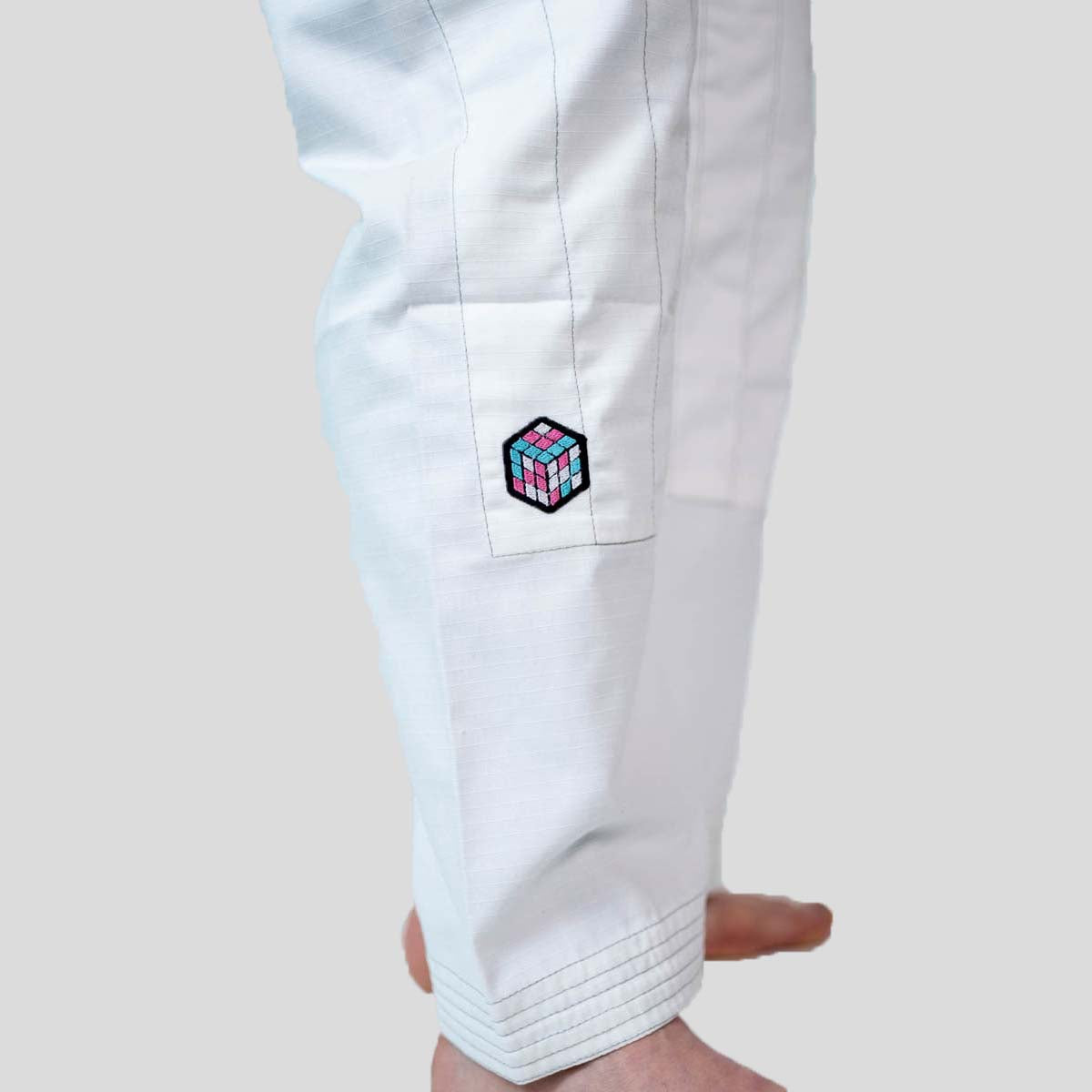 Roll Supreme The Finisher BJJ Gi White at Bytomic Trade and Wholesale