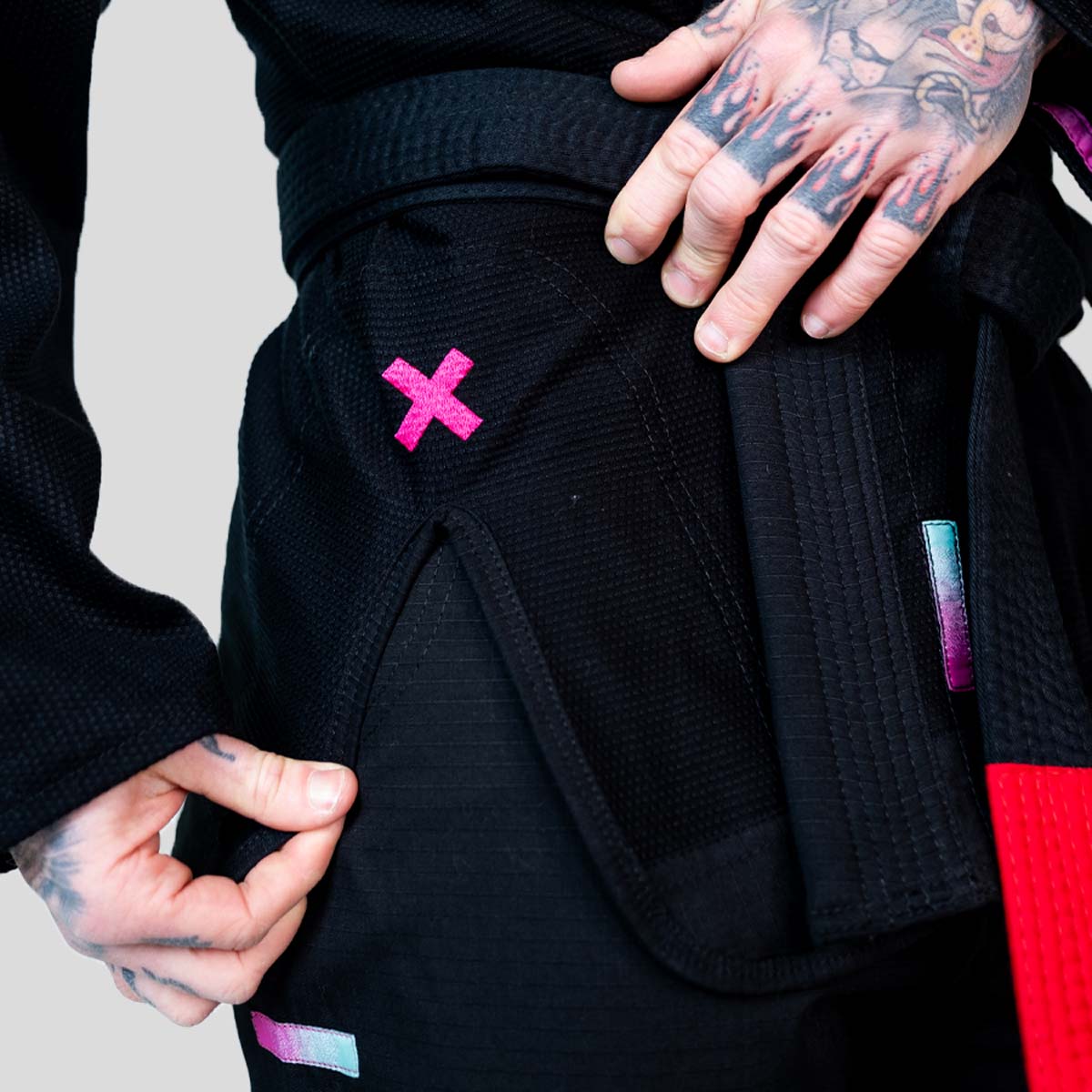 Roll Supreme The Low Key BJJ Gi Black at Bytomic Trade and Wholesale