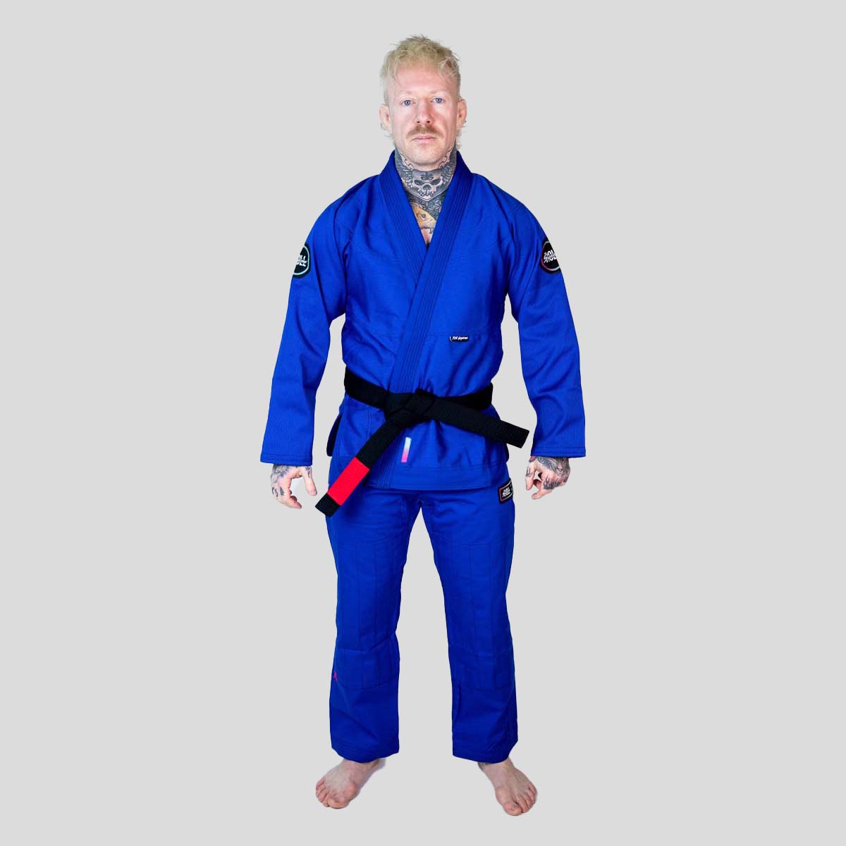 Roll Supreme The Low Key BJJ Gi Blue at Bytomic Trade and Wholesale