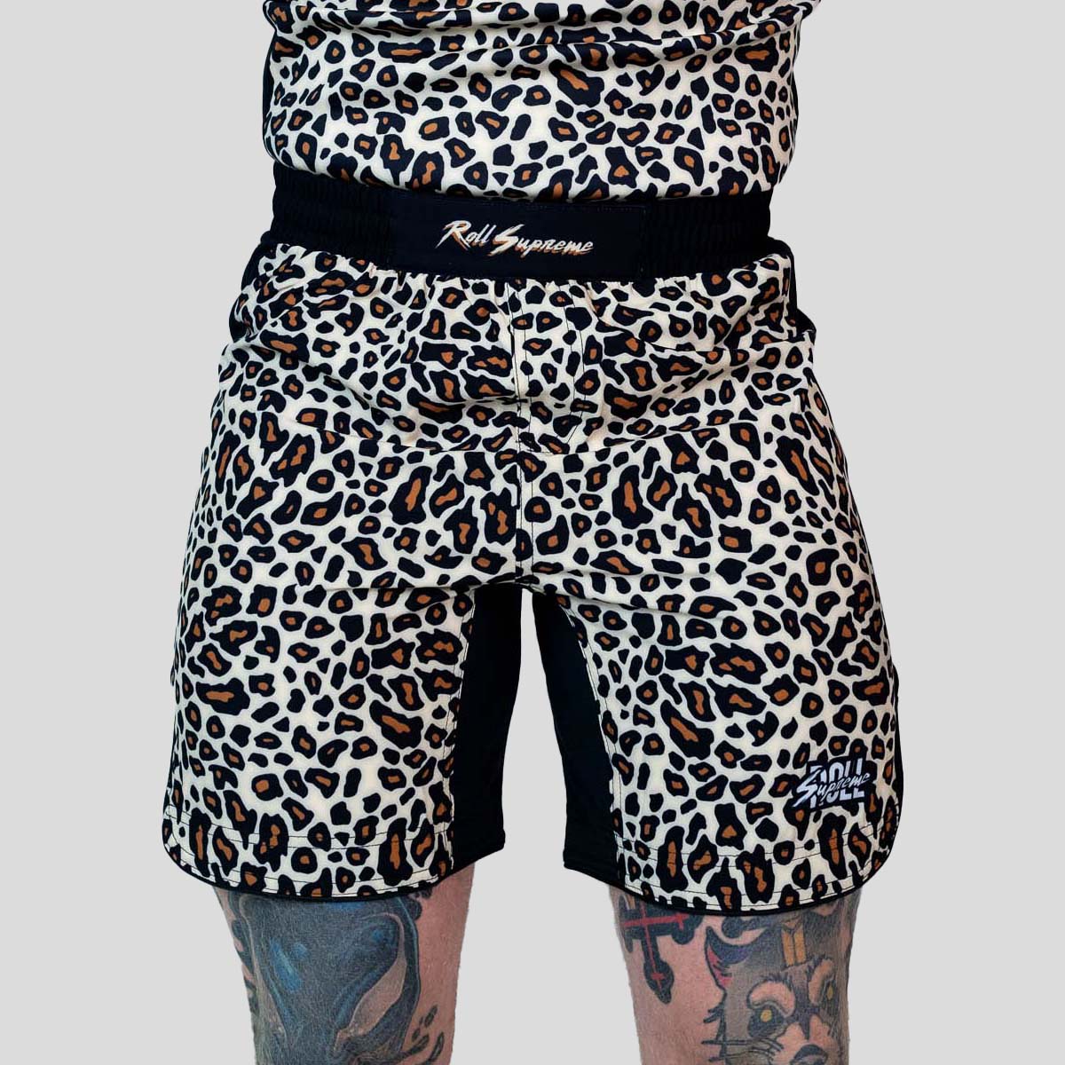 Roll Supreme The Butcher Fight Shorts Yellow/Brown at Bytomic Trade and Wholesale