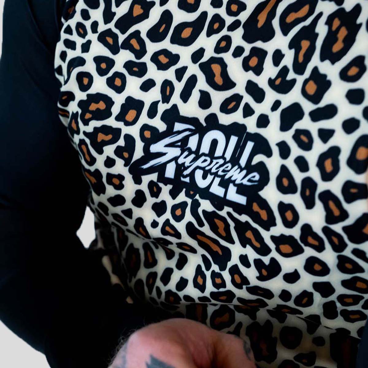 Roll Supreme The Butcher Long Sleeve Rash Guard Yellow/Brown at Bytomic Trade and Wholesale