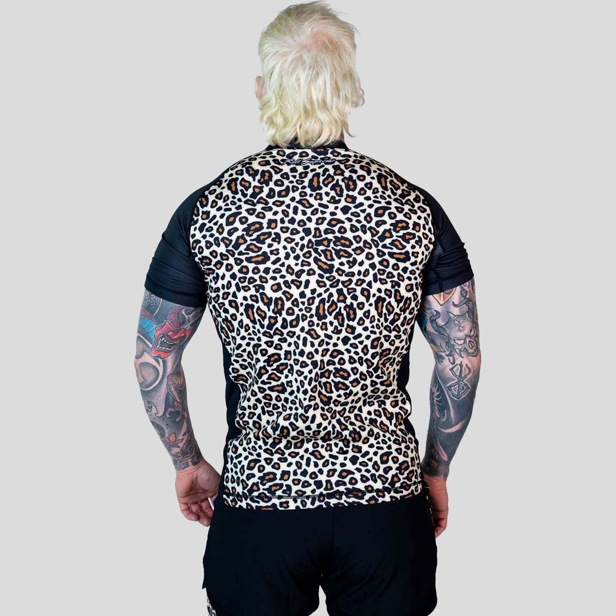 Roll Supreme The Butcher Short Sleeve Rash Guard Yellow/Brown at Bytomic Trade and Wholesale