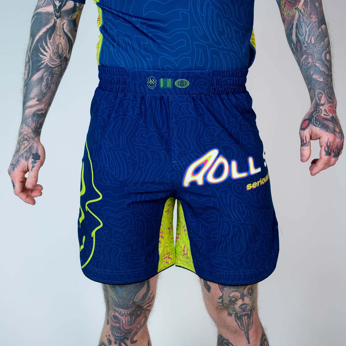 Roll Supreme The Rave Nuclear Candy Trip Fight Shorts at Bytomic Trade and Wholesale