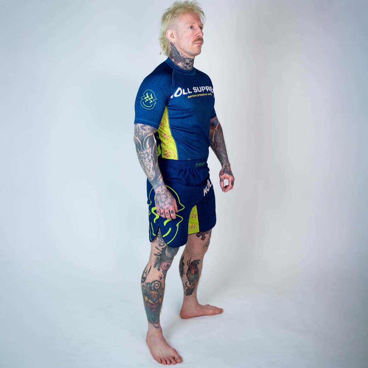 Roll Supreme The Rave Nuclear Candy Trip Short Sleeve Rash Guard at Bytomic Trade and Wholesale