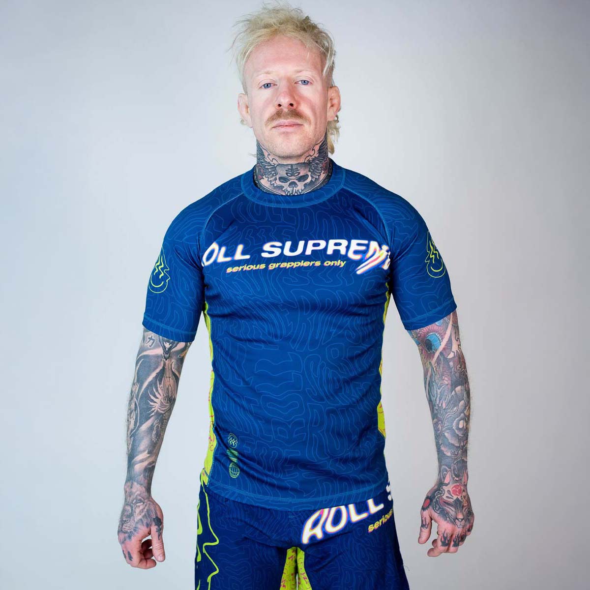 Roll Supreme The Rave Nuclear Candy Trip Short Sleeve Rash Guard at Bytomic Trade and Wholesale