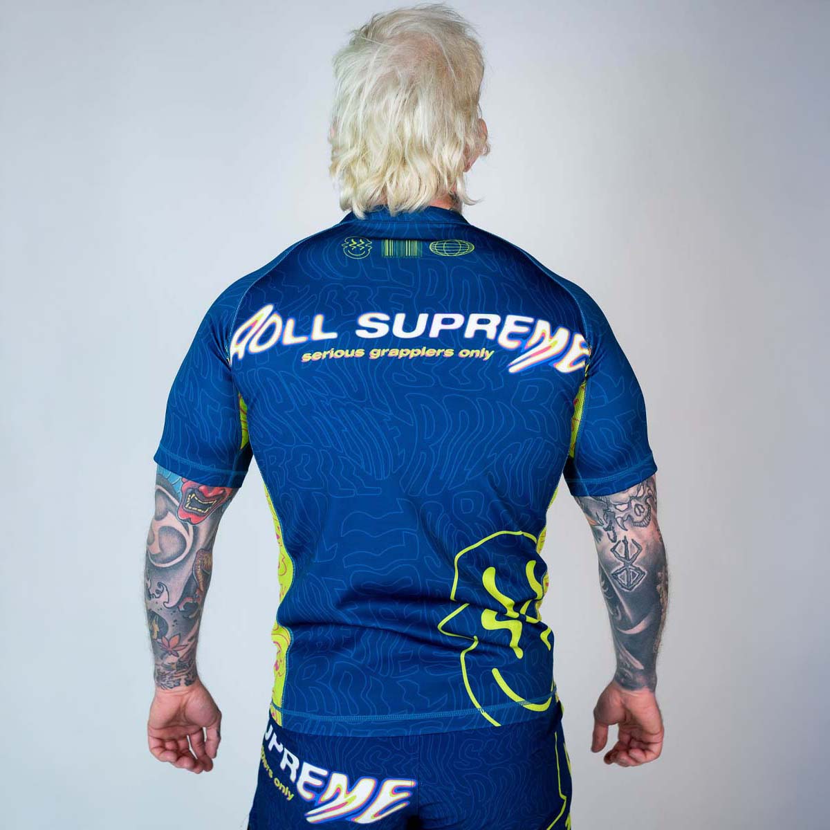 Roll Supreme The Rave Nuclear Candy Trip Short Sleeve Rash Guard at Bytomic Trade and Wholesale