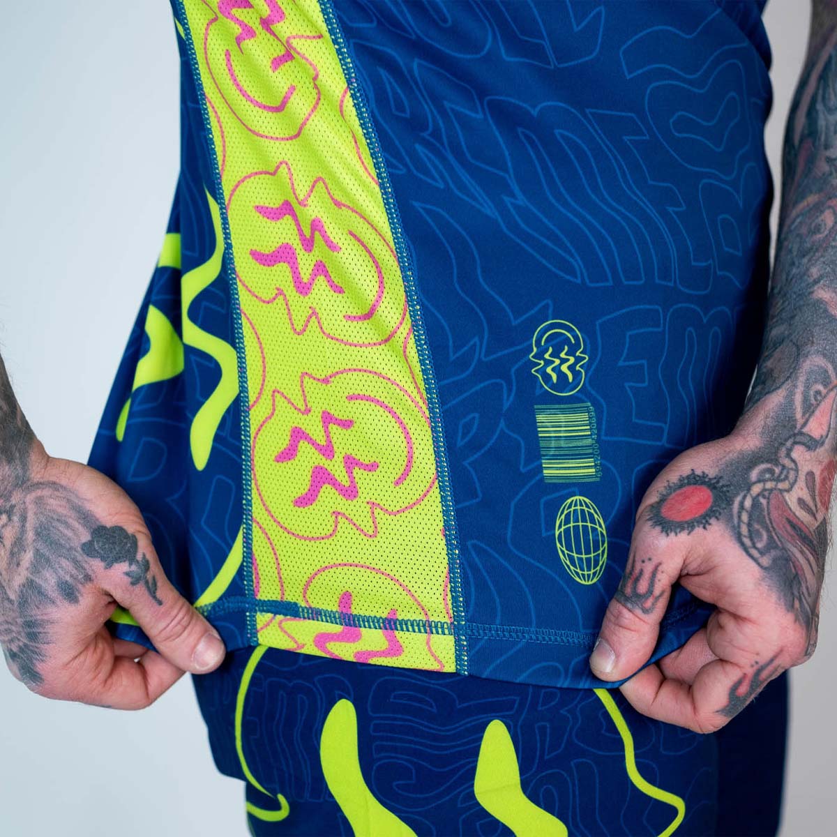 Roll Supreme The Rave Nuclear Candy Trip Short Sleeve Rash Guard at Bytomic Trade and Wholesale