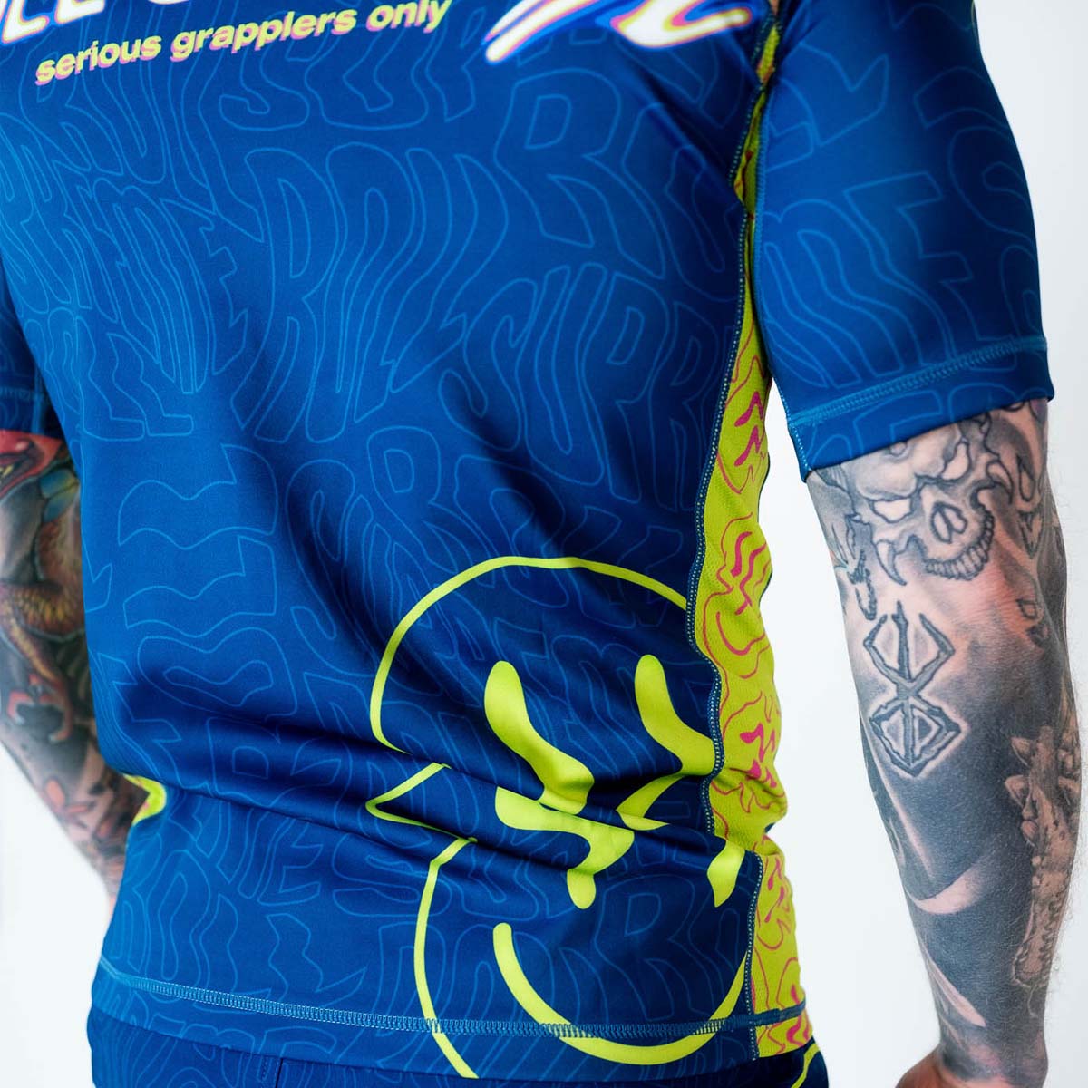 Roll Supreme The Rave Nuclear Candy Trip Short Sleeve Rash Guard at Bytomic Trade and Wholesale