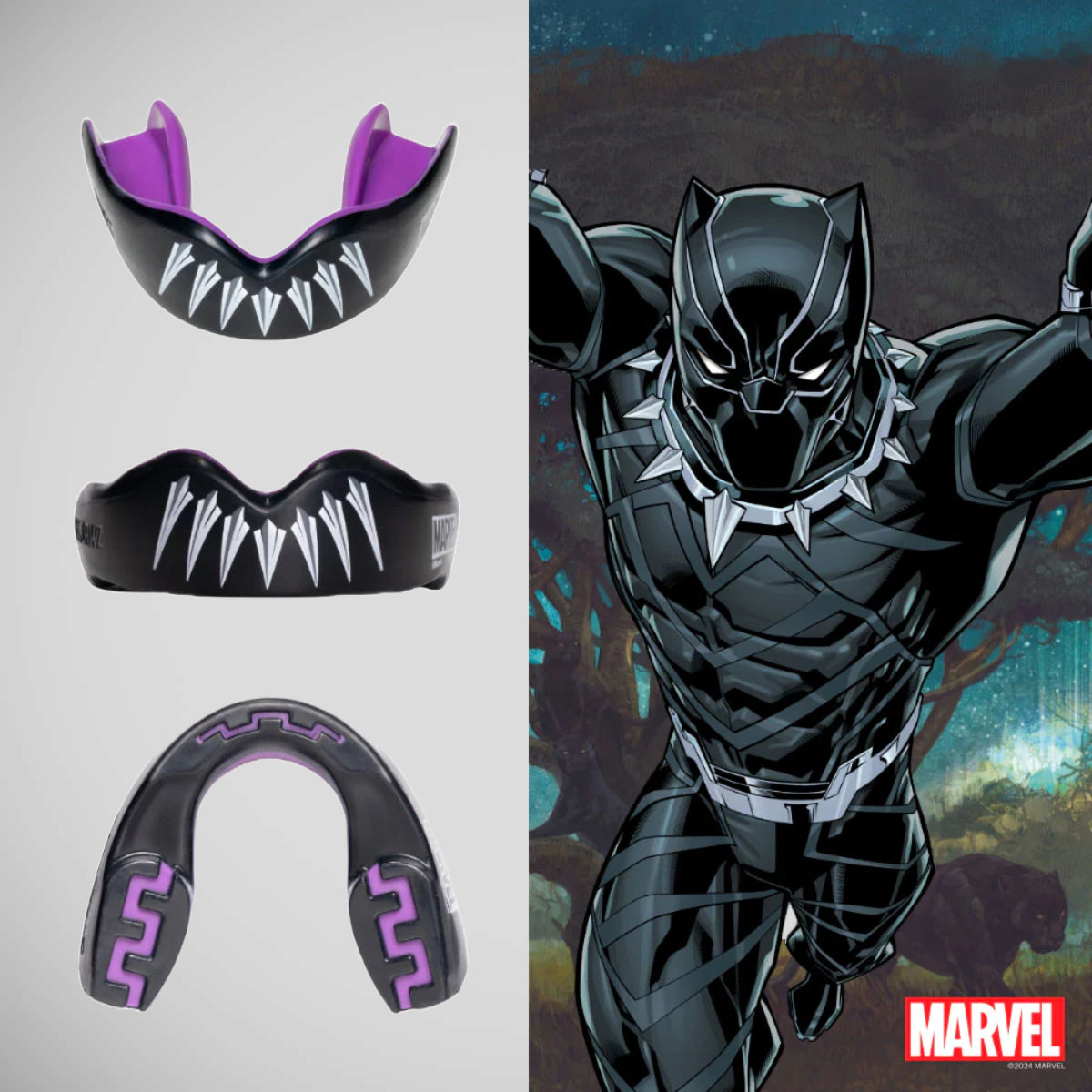 SafeJawz Marvel Black Panther Mouth Guard at Bytomic Trade and Wholesale
