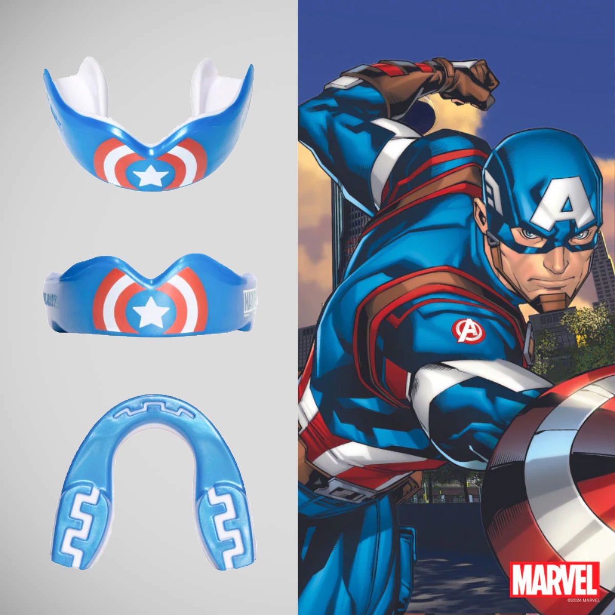 SafeJawz Marvel Captain America Mouth Guard at Bytomic Trade and Wholesale