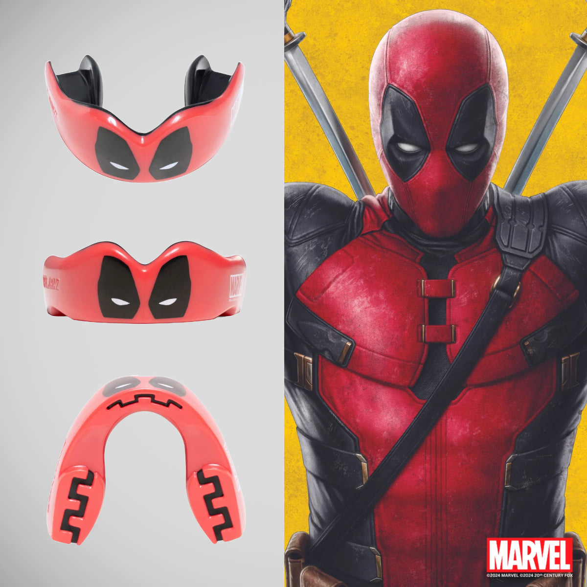 SafeJawz Marvel Deadpool Mouth Guard at Bytomic Trade and Wholesale