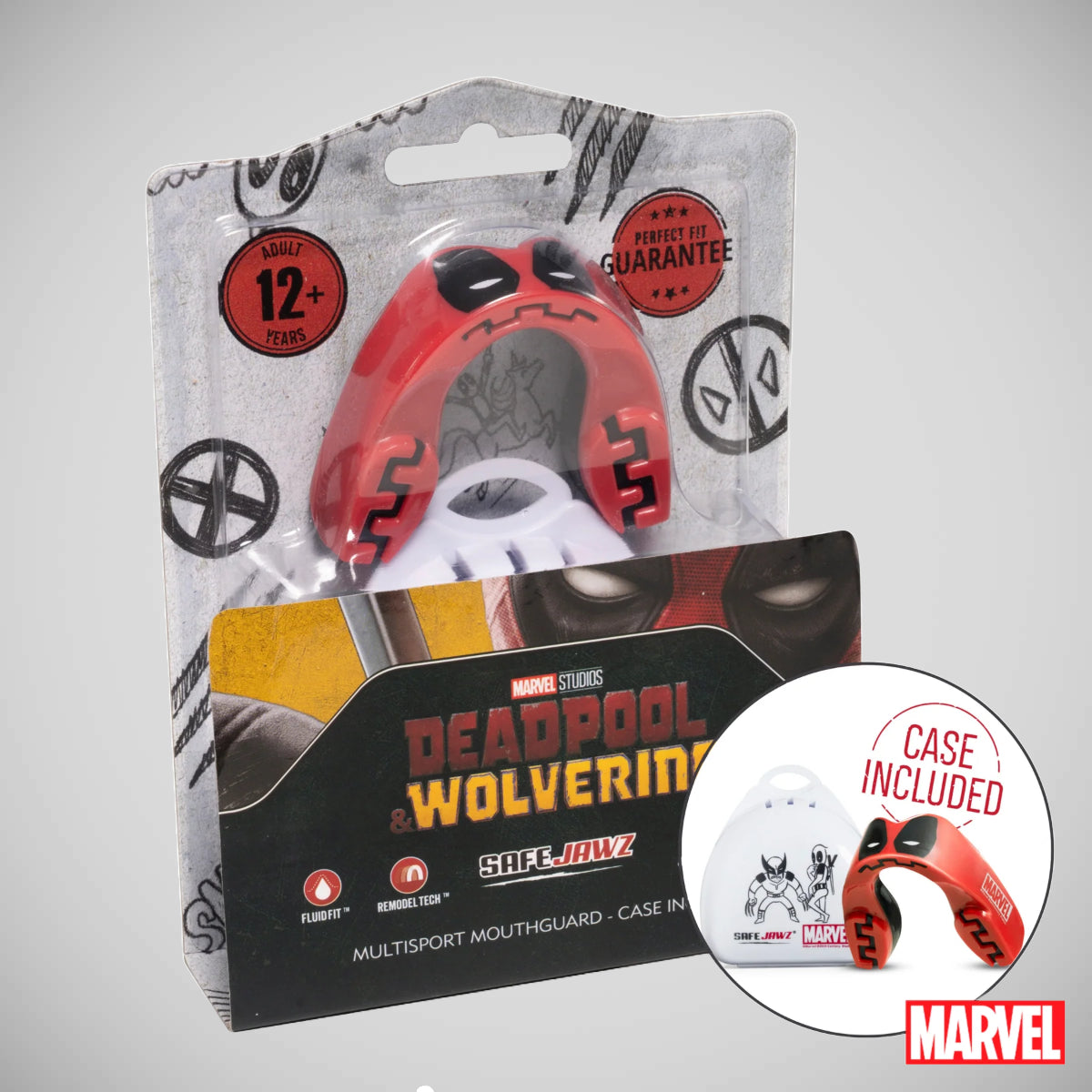 SafeJawz Marvel Deadpool Mouth Guard at Bytomic Trade and Wholesale
