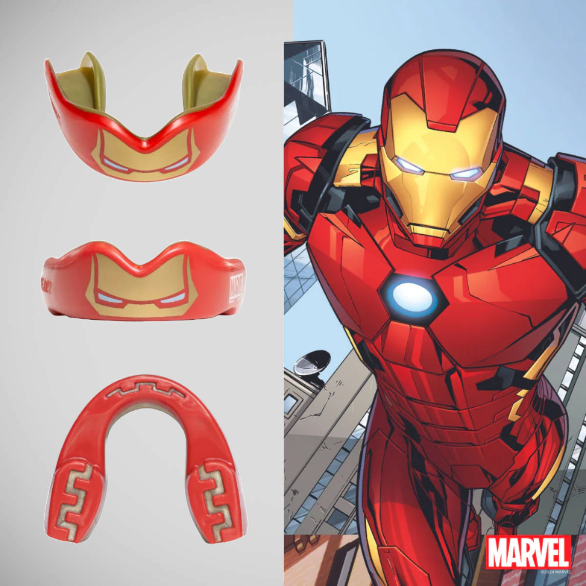 SafeJawz Marvel Iron Man Mouth Guard at Bytomic Trade and Wholesale