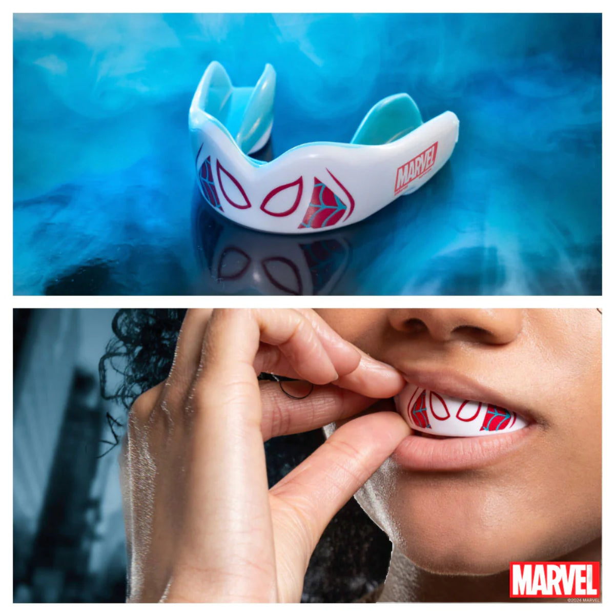 SafeJawz Marvel Spider Gwen Mouth Guard at Bytomic Trade and Wholesale