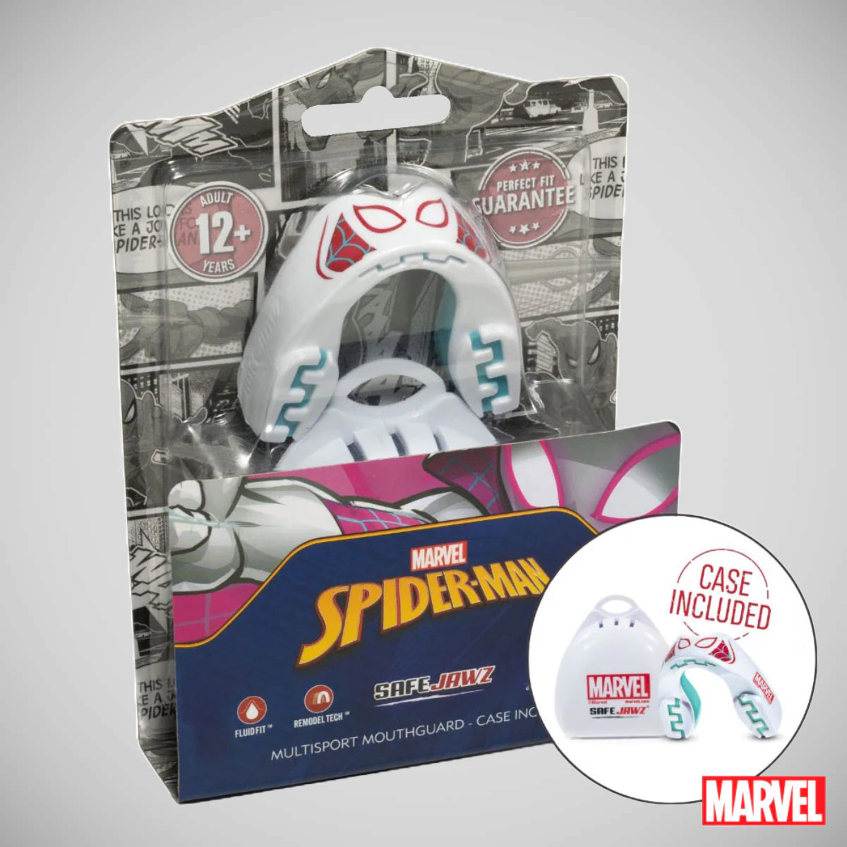 SafeJawz Marvel Spider Gwen Mouth Guard at Bytomic Trade and Wholesale