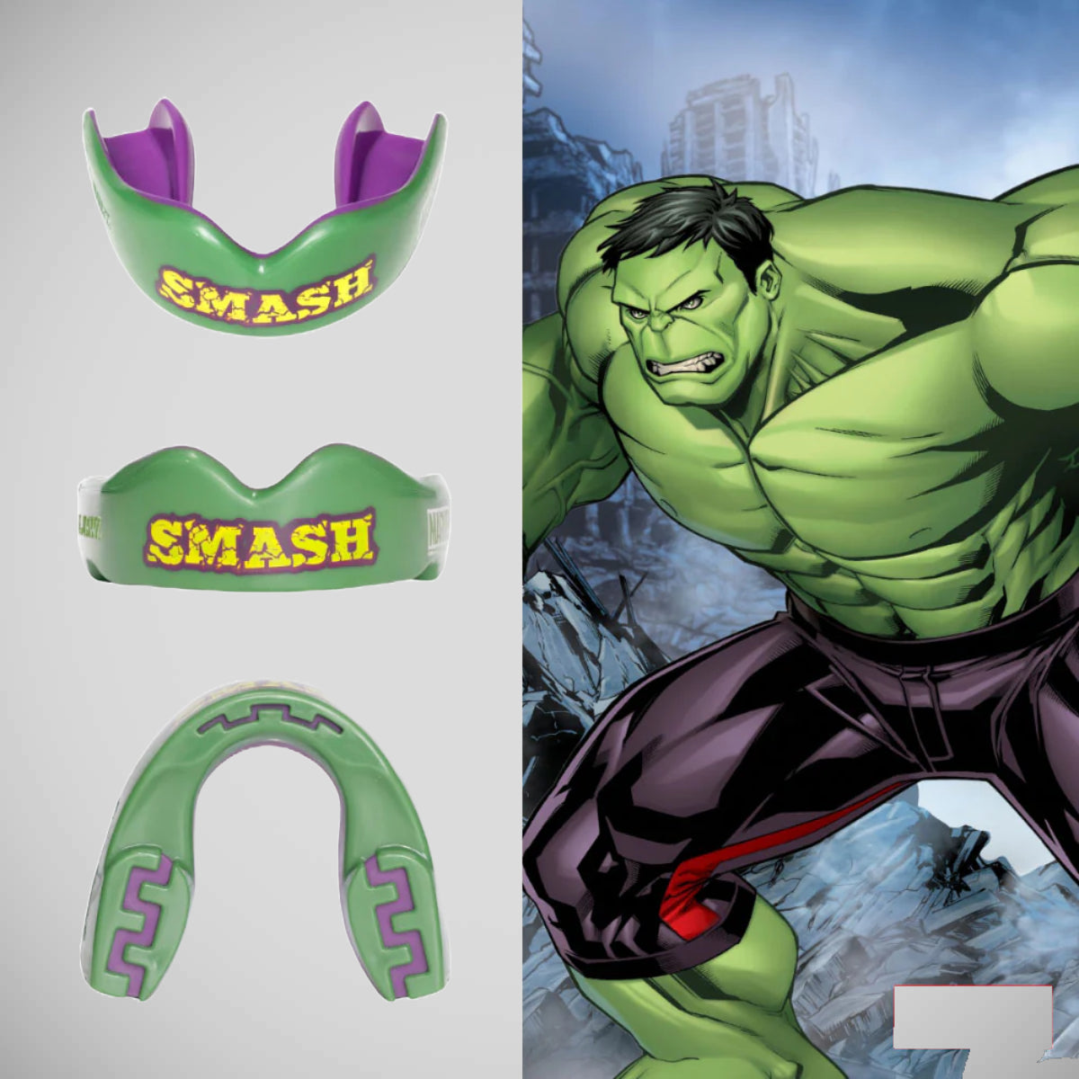SafeJawz Marvel The Hulk Mouth Guard at Bytomic Trade and Wholesale