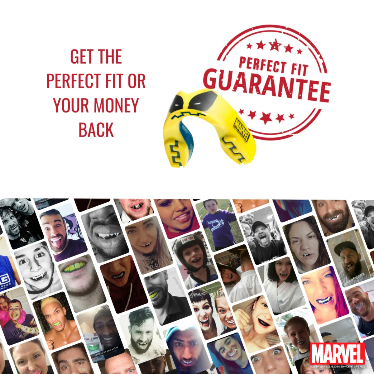 SafeJawz Marvel Wolverine Mouth Guard at Bytomic Trade and Wholesale