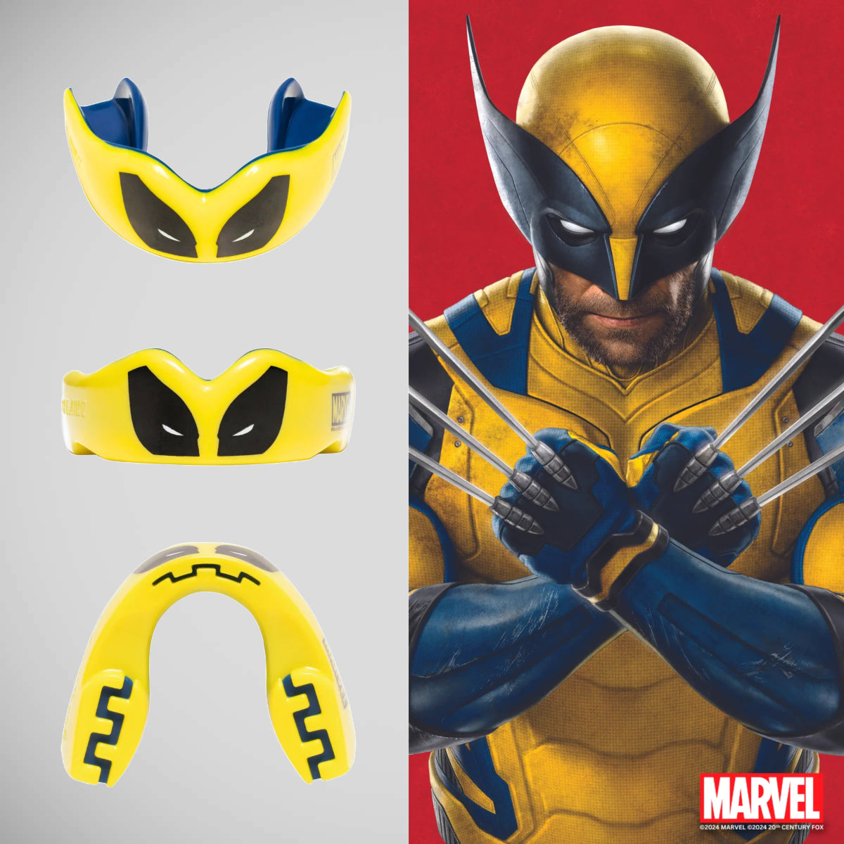 SafeJawz Marvel Wolverine Mouth Guard at Bytomic Trade and Wholesale