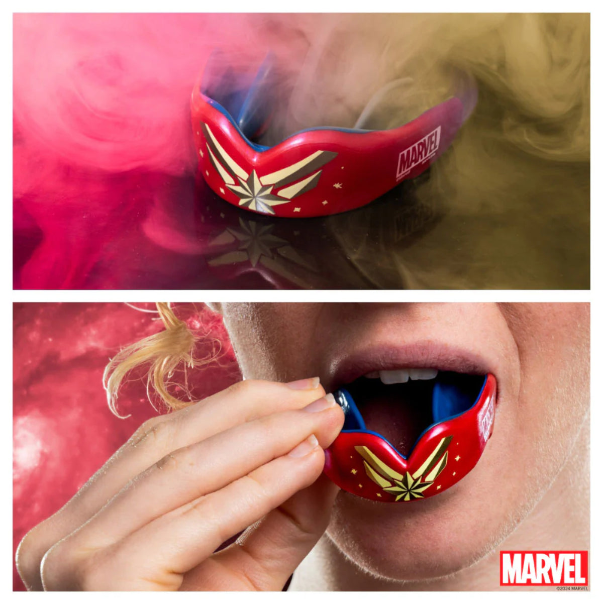 Safejawz Marvel Captain Marvel Mouth Guard at Bytomic Trade and Wholesale