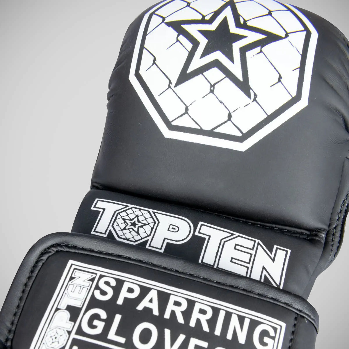 Top Ten Contender MMA Sparring Gloves Black at Bytomic Trade and Wholesale