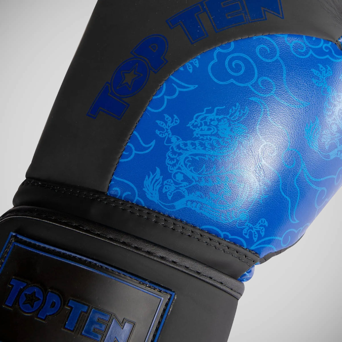 Top Ten Dragon Boxing Gloves Black/Blue at Bytomic Trade and Wholesale