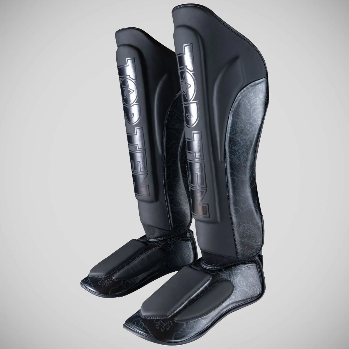Top Ten Dragon Shin and Instep Guard Black/Black at Bytomic Trade and Wholesale
