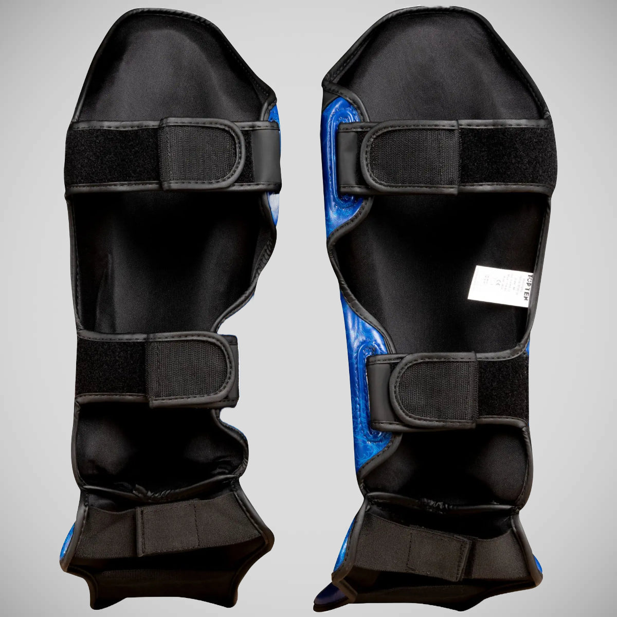 Top Ten Dragon Shin and Instep Guard Black/Blue at Bytomic Trade and Wholesale